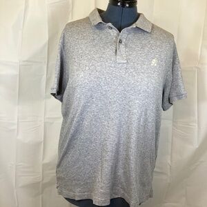 Disney Gray Modern Fit Polo Style Shirt Sz XL Embroidered Mickey Mouse